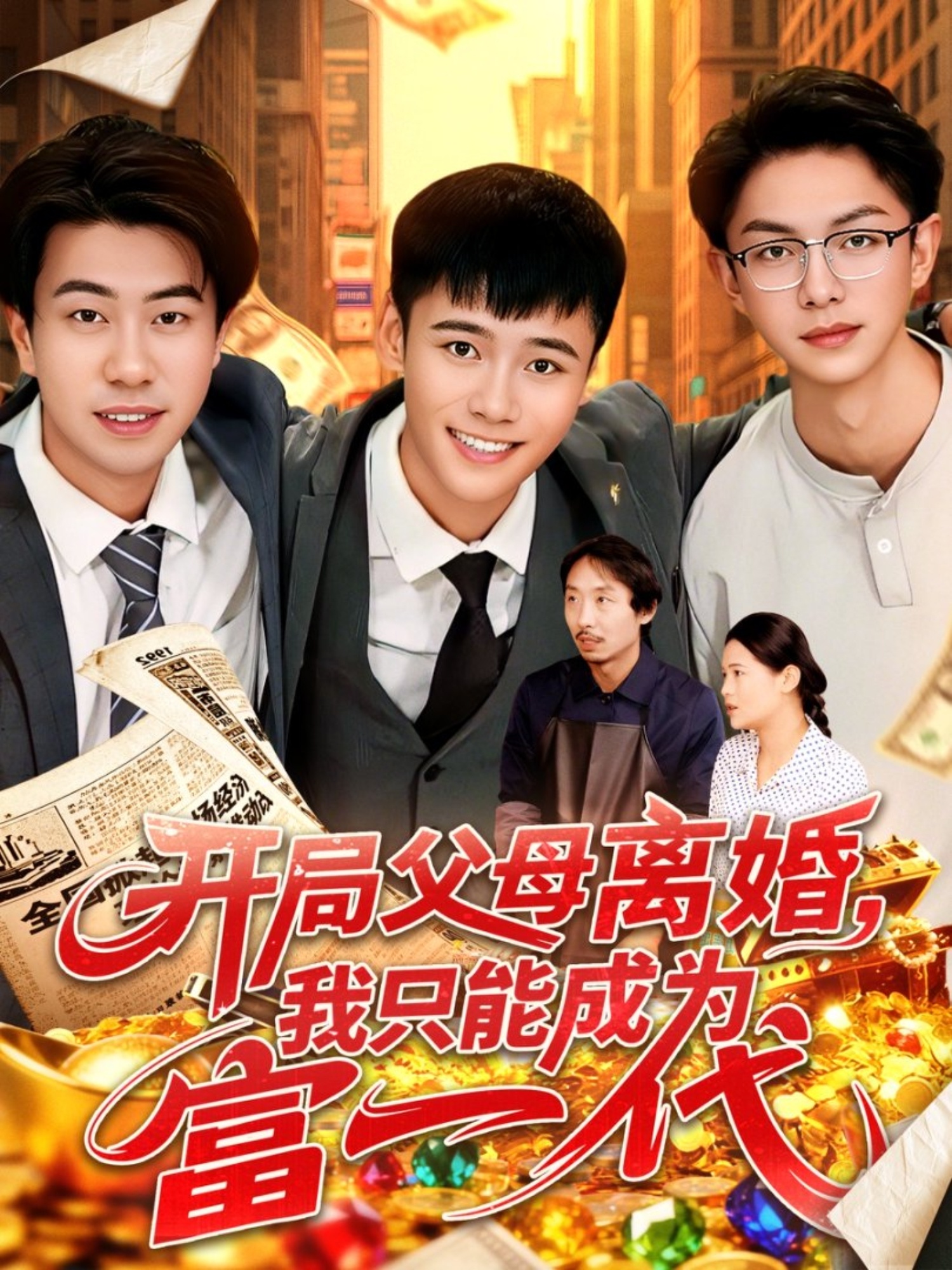 開局父母離婚，我只能成為富一代(全集)