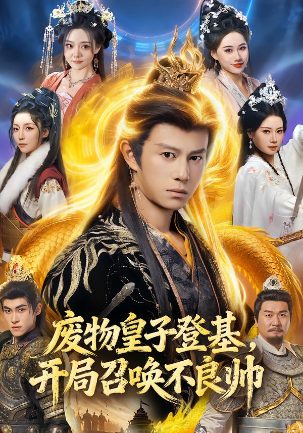 廢物皇子登基，開局召喚不良帥(全集)